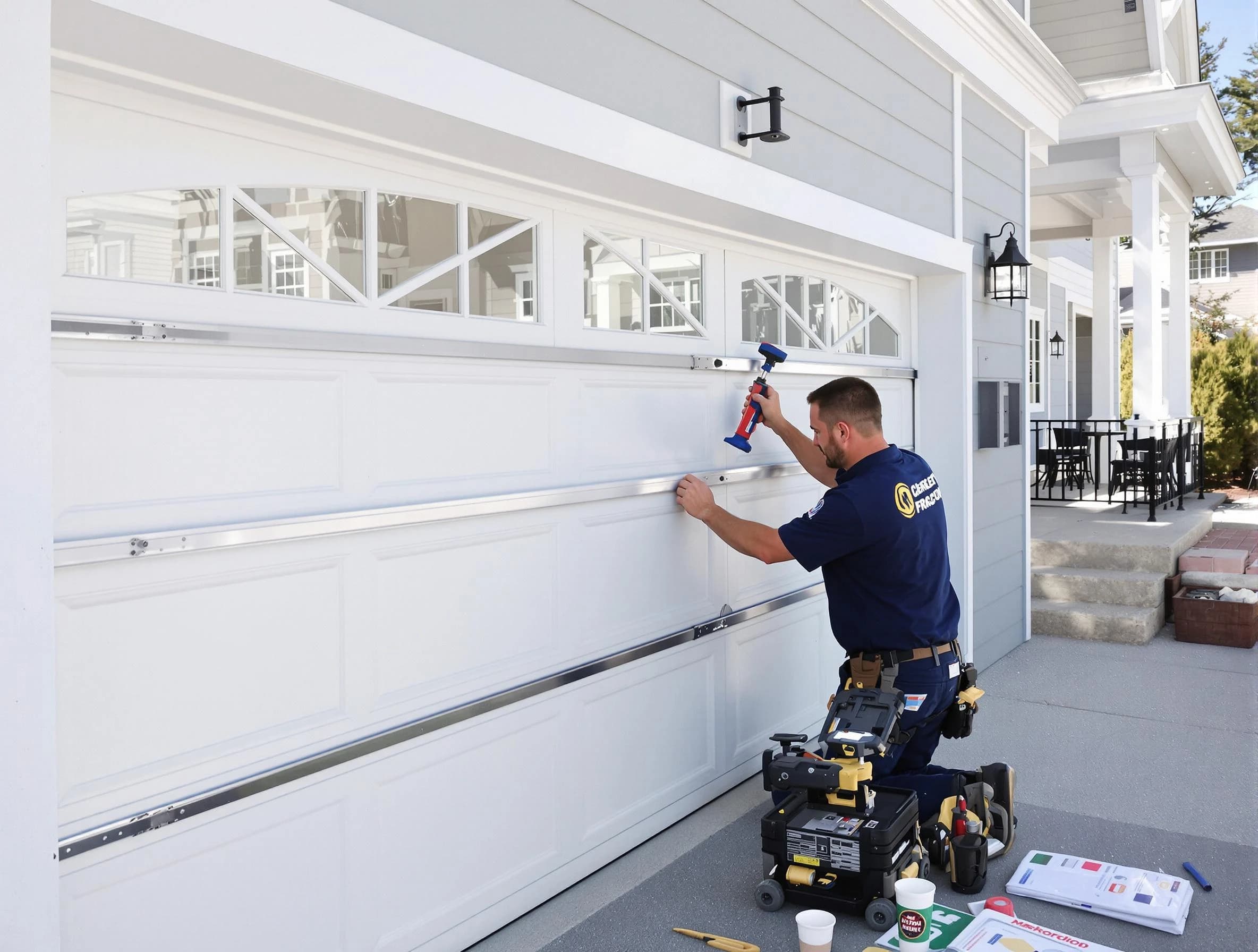 Professional garage door installation by Broomfield Garage Door Repair in Broomfield