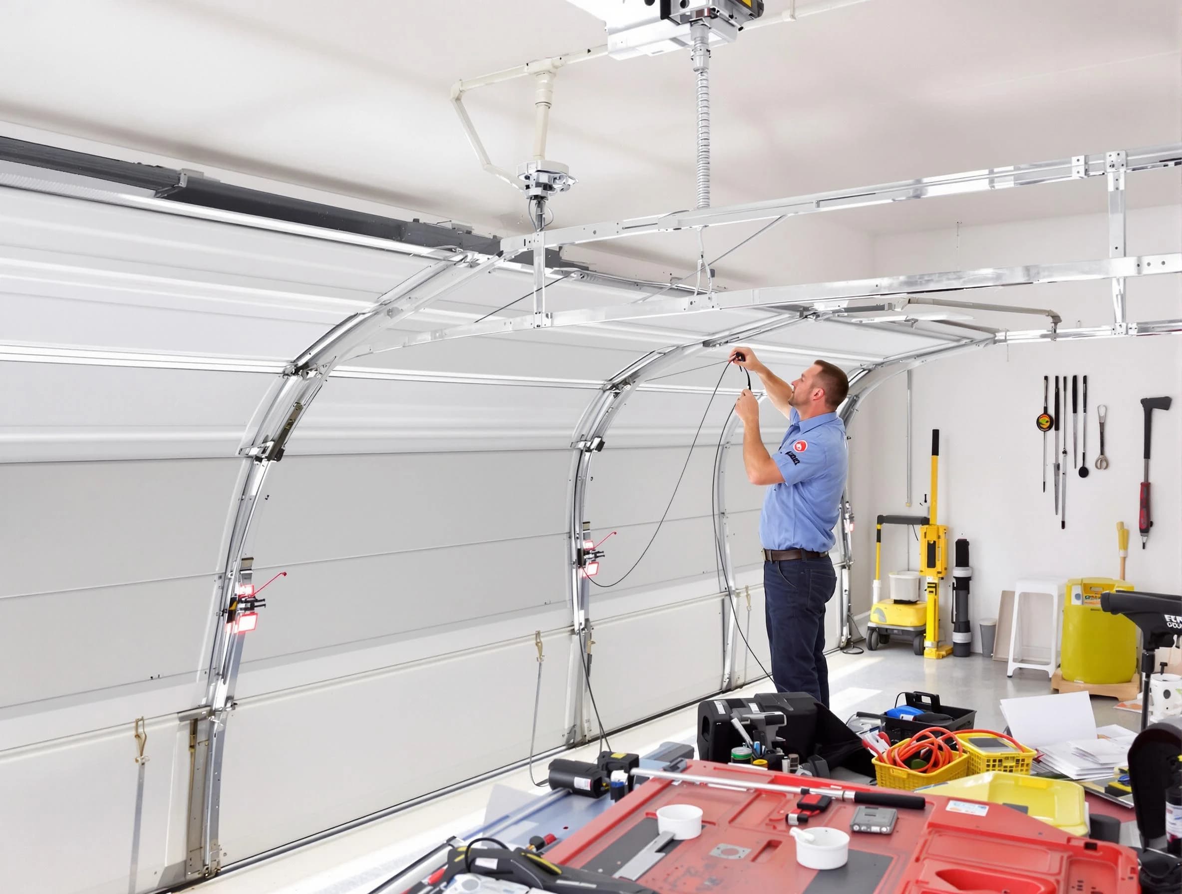 Garage door cable repair service by Broomfield Garage Door Repair in Broomfield