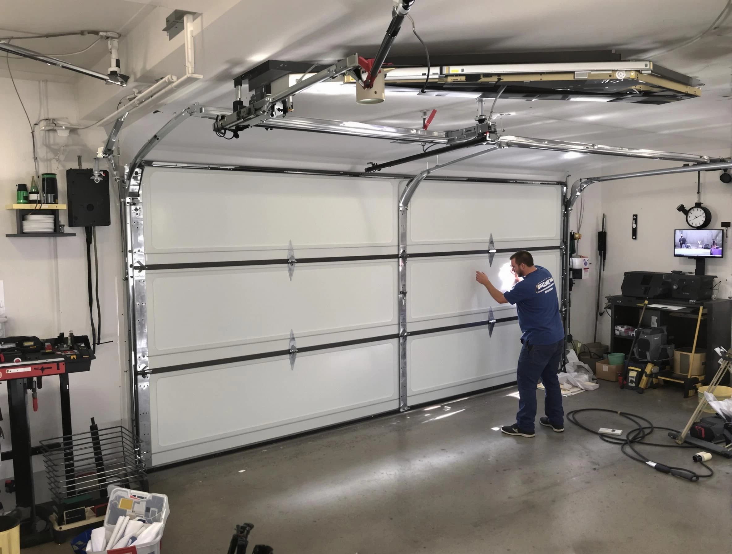 Professional garage door repair service by Broomfield Garage Door Repair in Broomfield