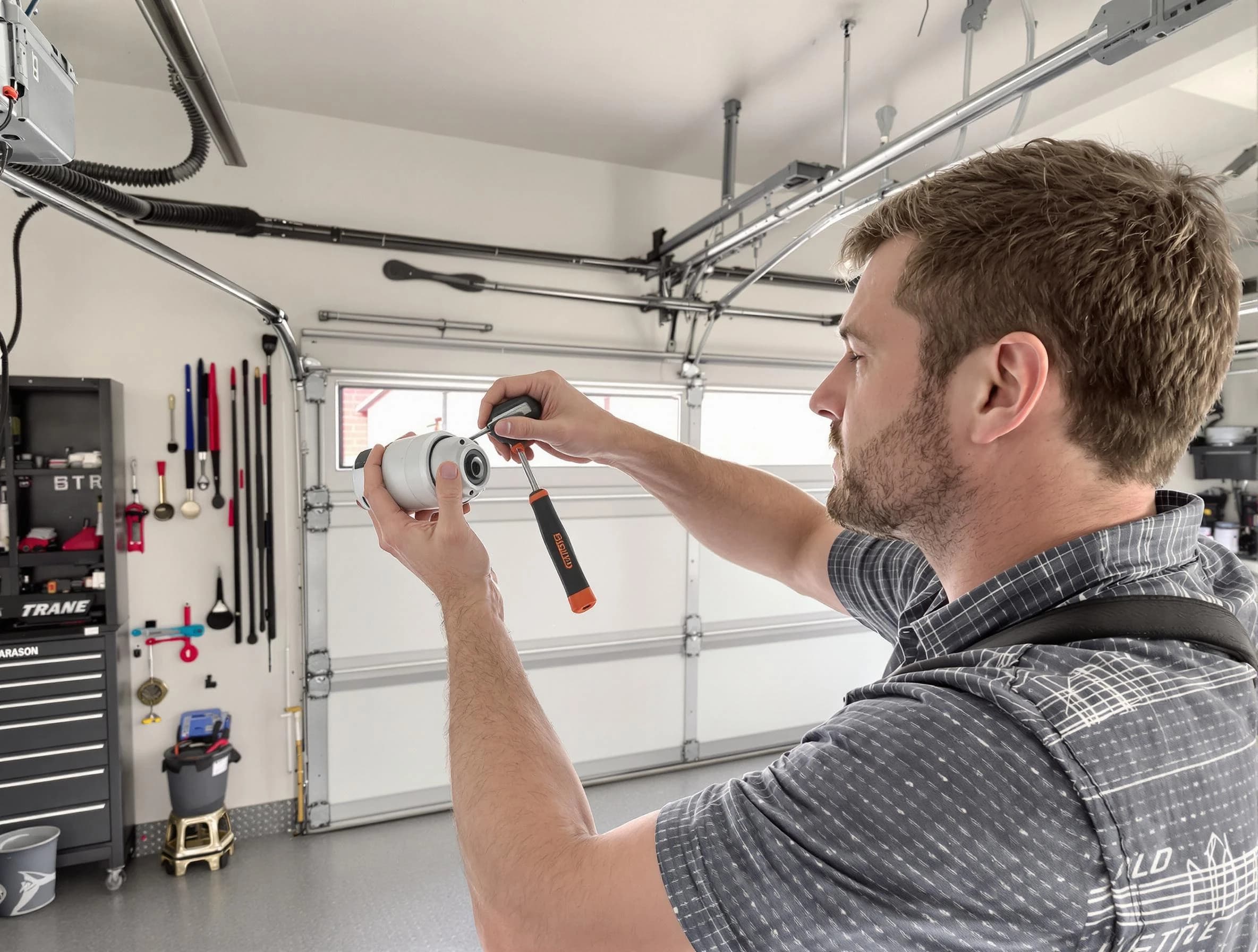 Garage door opener repair service by Broomfield Garage Door Repair in Broomfield