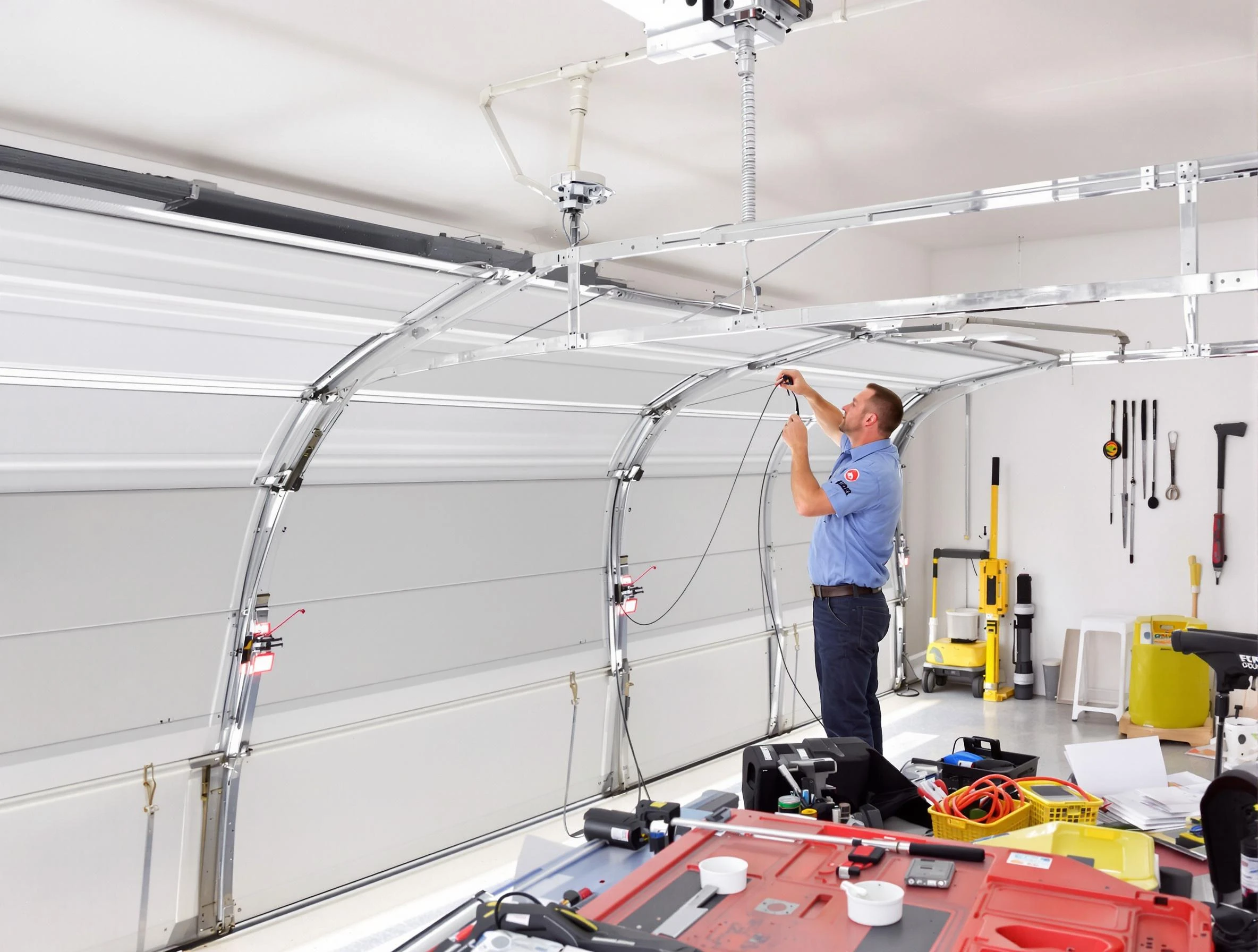 Garage door cable repair service by Broomfield Garage Door Repair in Broomfield