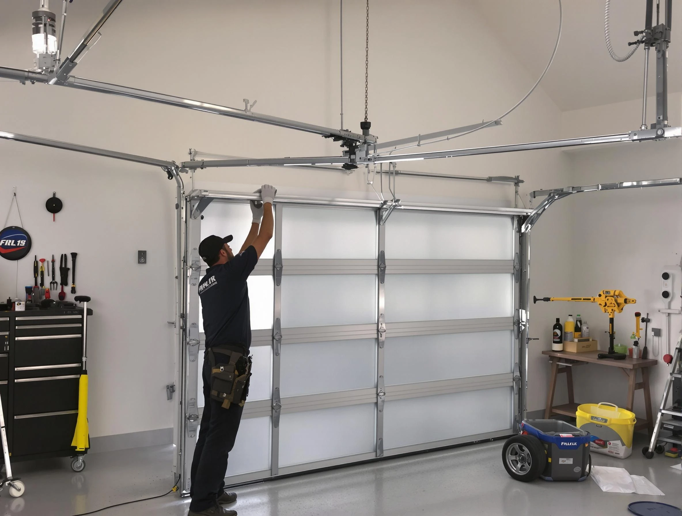 Broomfield Garage Door Repair certified team performing precision garage door installation in Broomfield