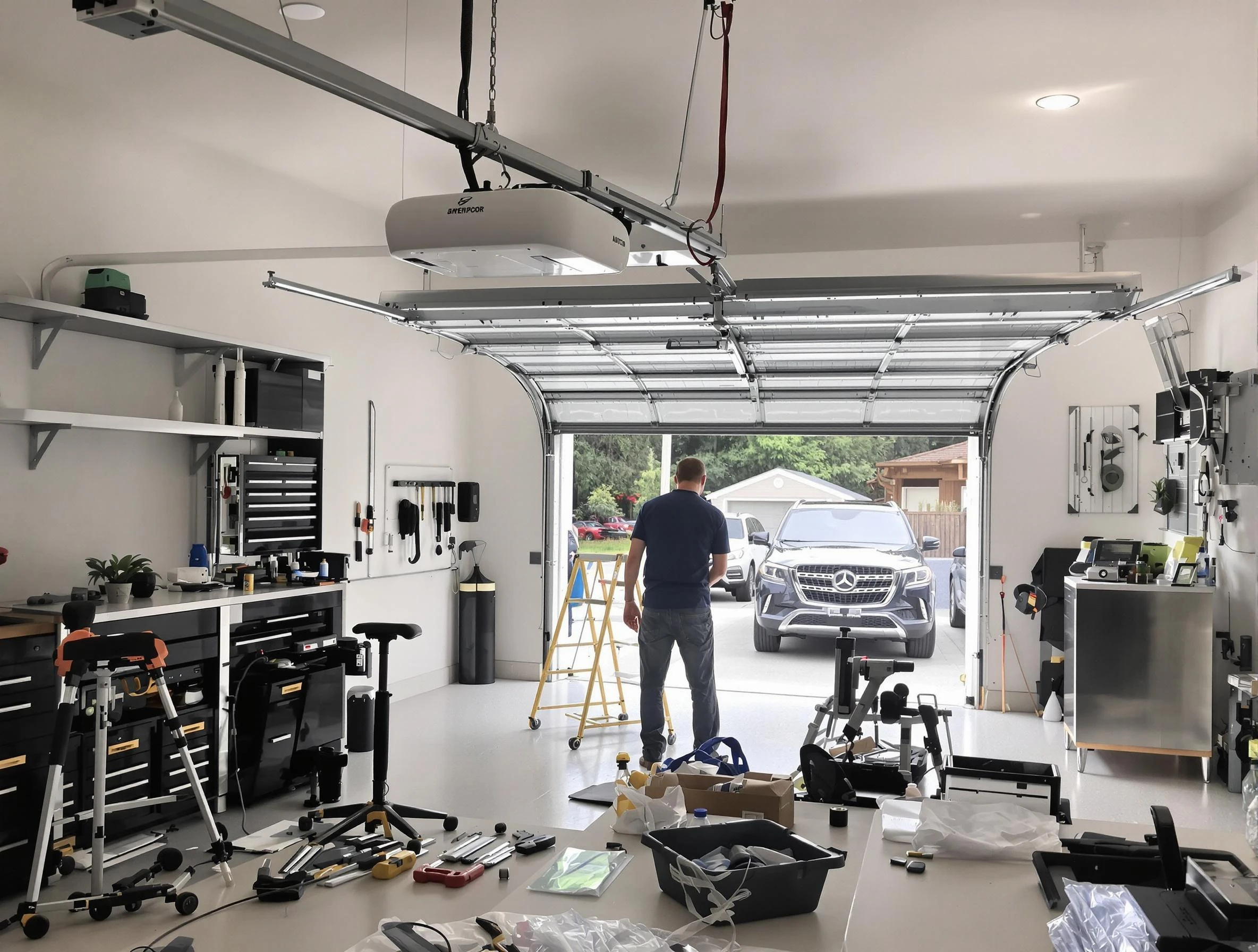 Garage door opener installation by Broomfield Garage Door Repair in Broomfield