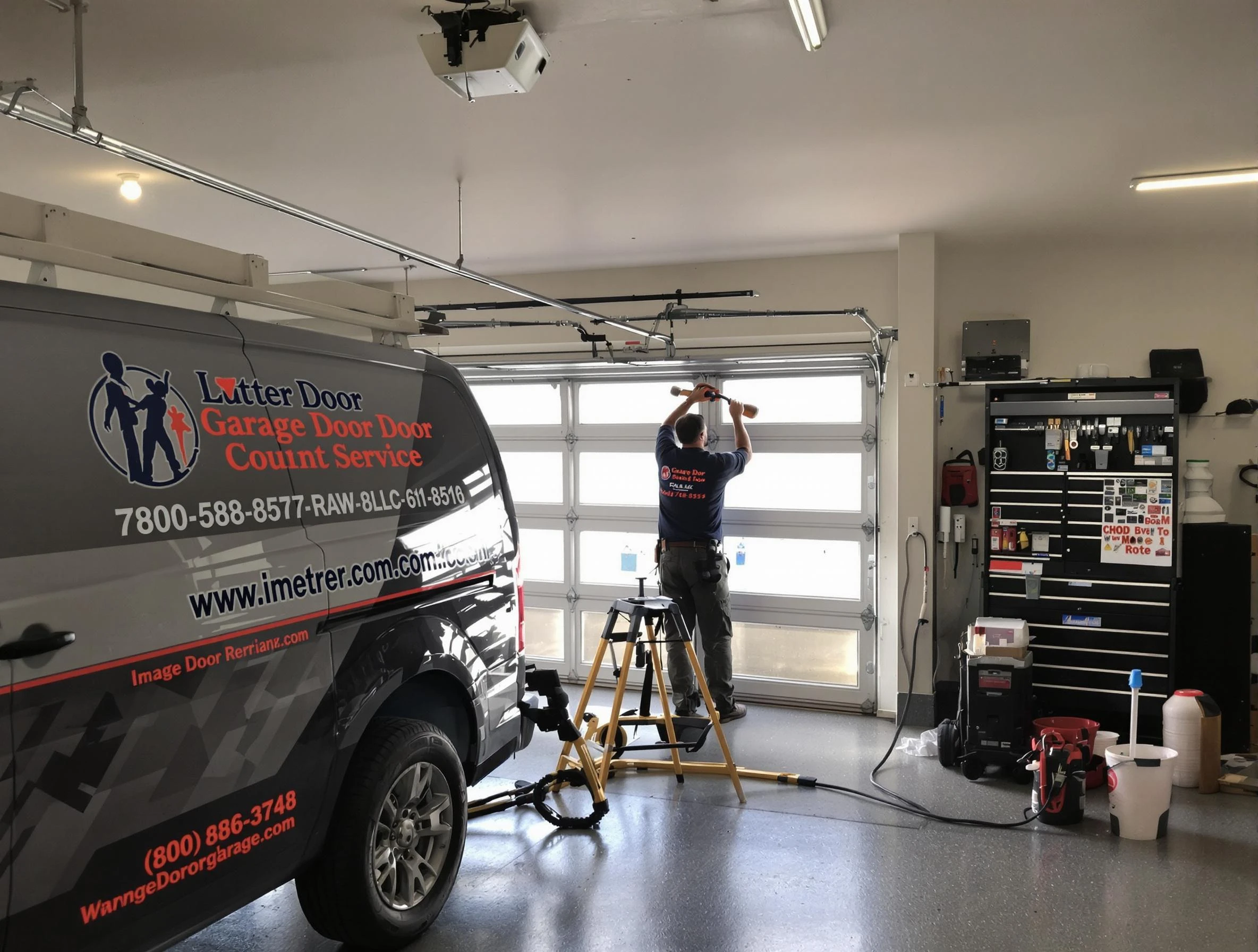 Broomfield Garage Door Repair rapid response team performing same-day repair in Broomfield