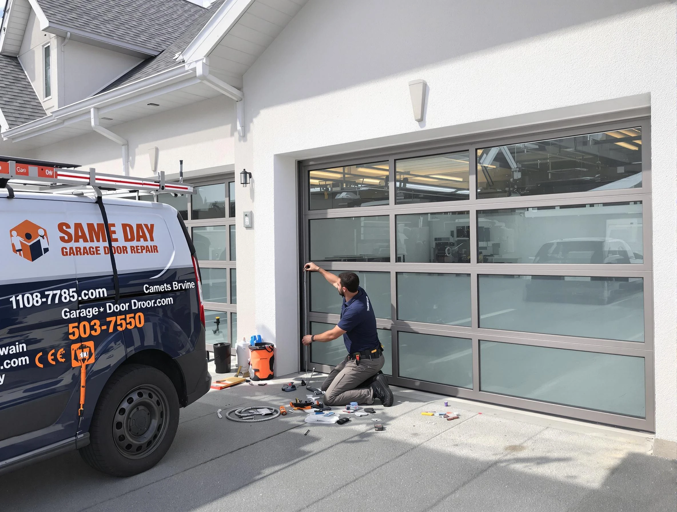 Same-day garage door repair service by Broomfield Garage Door Repair in Broomfield